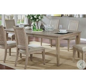 Cerise Natural Tone Extendable Dining Table