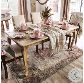 Blanchefleur Weathered Light Natural Tone 35" Dining Table