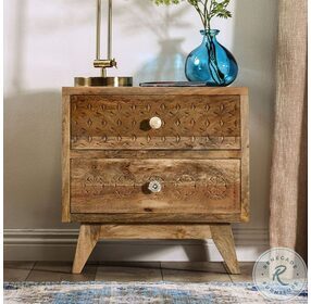 Blanchefleur Weathered Light Natural Tone Nightstand