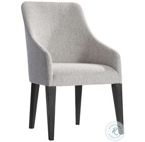 Prado Gray Upholstered Arm Chair Set Of 2