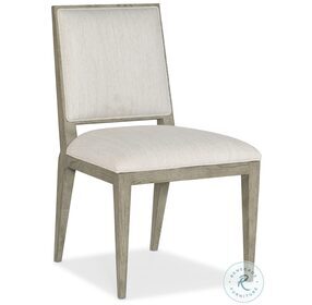 Linville Falls Soft Smoked Gray Linn Cove upholstered Side Chair Set Of 2