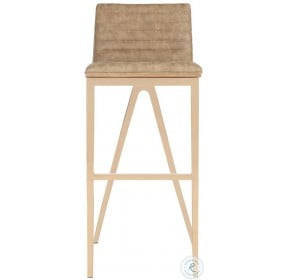 Mckay Brown And Copper Bar Stool