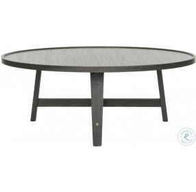 Malone Dark Gray Wood Cocktail Table