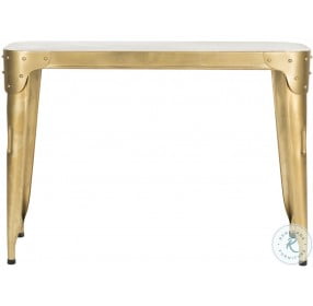Classic Gold Iron Console Table