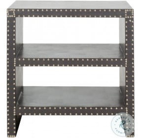 Lacey Gray Two Tier Side Table