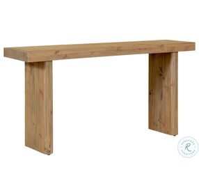 Monterey Rustic Blonde Console Table