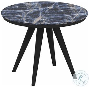 Francesca Sodalite Blue Small End Table