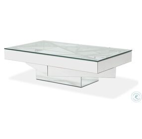 Montreal Silver Rectangular Cocktail Table