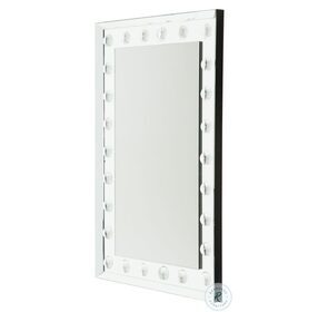 Montreal Silver LED Rectangular Wall Mirror