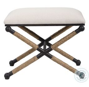 Firth Neutral Oatmeal Small Bench