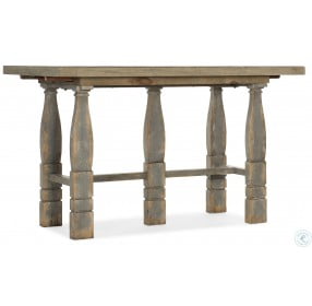 Ciao Bella Gray Extendable Counter Height Dining Table