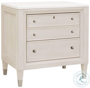 Ashby Place Reflection Gray 2 Drawer Nightstand