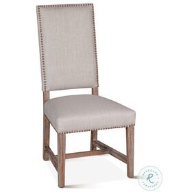Dani Light Gray High Back Formal Dining Chair Set Of 2