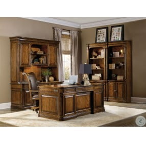 Tynecastle Brown Executive Home Office Set