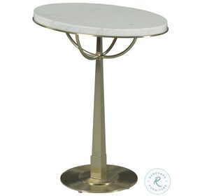 Galerie Champagne Oval Spot Table