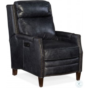 Regale Kinsey Leather Power Recliner With Power Headrest
