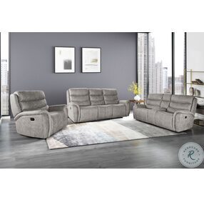 Kamari Gray Dual Reclining Living Room Set