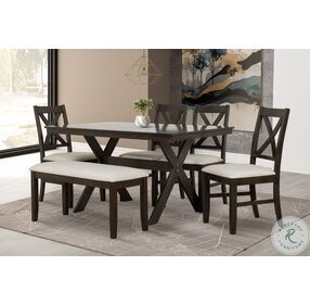 Meadows Charcoal Dining Room Set