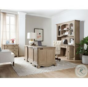 Work Your Way Light Natural Corsica Home Office Set