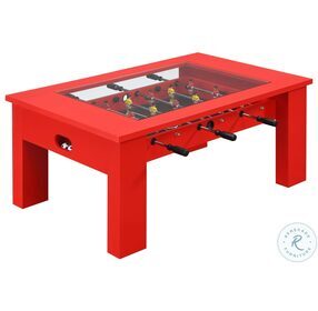 Rebel Red Foosball Gaming Table