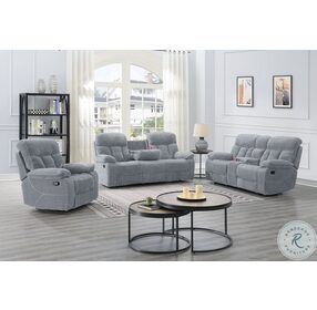 Bravo Stone Dual Reclining Living Room Set