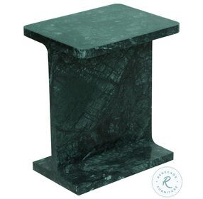 Tullia Forest Green Accent Table