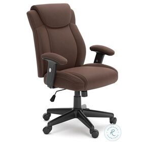 Corbindale Brown And Black Home Office Chair