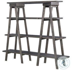 Sutton Place Weathered Charcoal Bookshelf