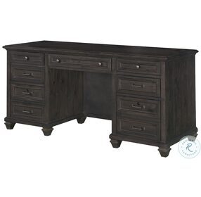 Sutton Place Weathered Charcoal Credenza