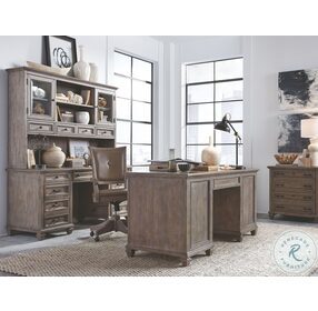 Lancaster Dove Tail Grey Executive Home Office Set