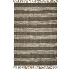 Hang Ten Palm Beach Slate And Ivory Horizons Extra Large Area Rug