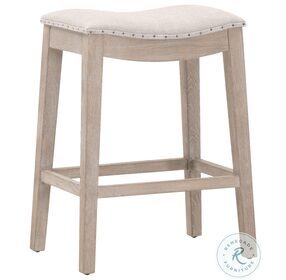 Harper Performance Bisque French Linen Counter Height Stool