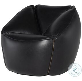 Jasper Crow Leather Chair