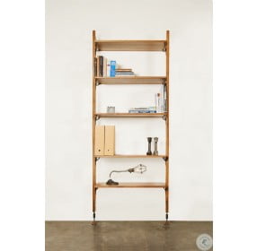 Theo Hard Fumed Modular Wall Unit with Shelves