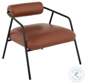 Cyrus Cordova Leather Occasional Chair