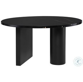 Stories Noir And Black 55" Dining Table