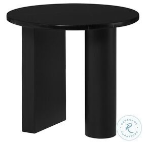 Stories Noir And Black Side Table