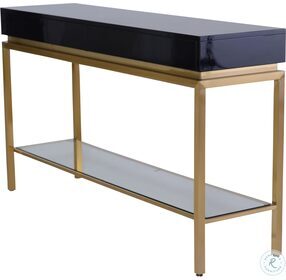Isabella Black Console Table