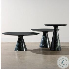 Claudio Green 35" Occasional Table Set