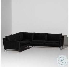 Anders Black L Sectional