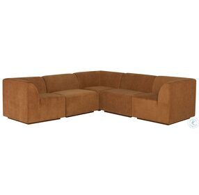 Lilou Amber 5 Piece L Sectional