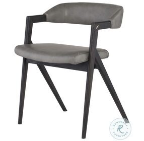 Anita Dove Leather Dining Chair