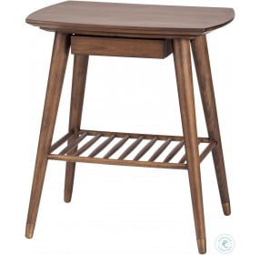 Ari Brown Wood Side Table