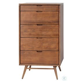 Case Walnut Wood Dresser Cabinet