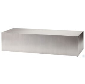 Athens Stainless Metal Coffee Table