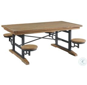 Highland Sandwash Cafeteria Table With Swivel Seat
