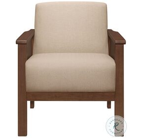 HM1178BR-1 Beige Accent Chair