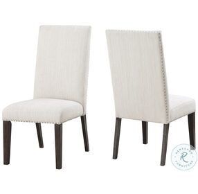 Hutchins Cream Upholstered Side Chair Set Of 2