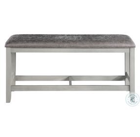 Hyland Brown Counter Height Bench