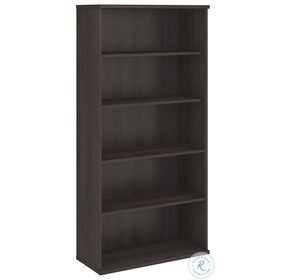 Hybrid Storm Gray Tall 5 Shelf Bookcase